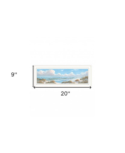 Seascape I 3 White Framed Print Wall Art HomeRoots