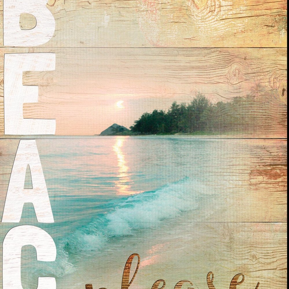 Beach Please 2 Black Framed Print Wall Art HomeRoots