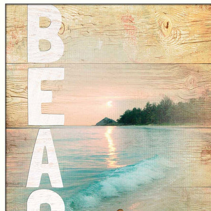 Beach Please 3 White Framed Print Wall Art HomeRoots