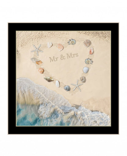 Marriage is a Beach 1 Black Framed Print Wall Art HomeRoots