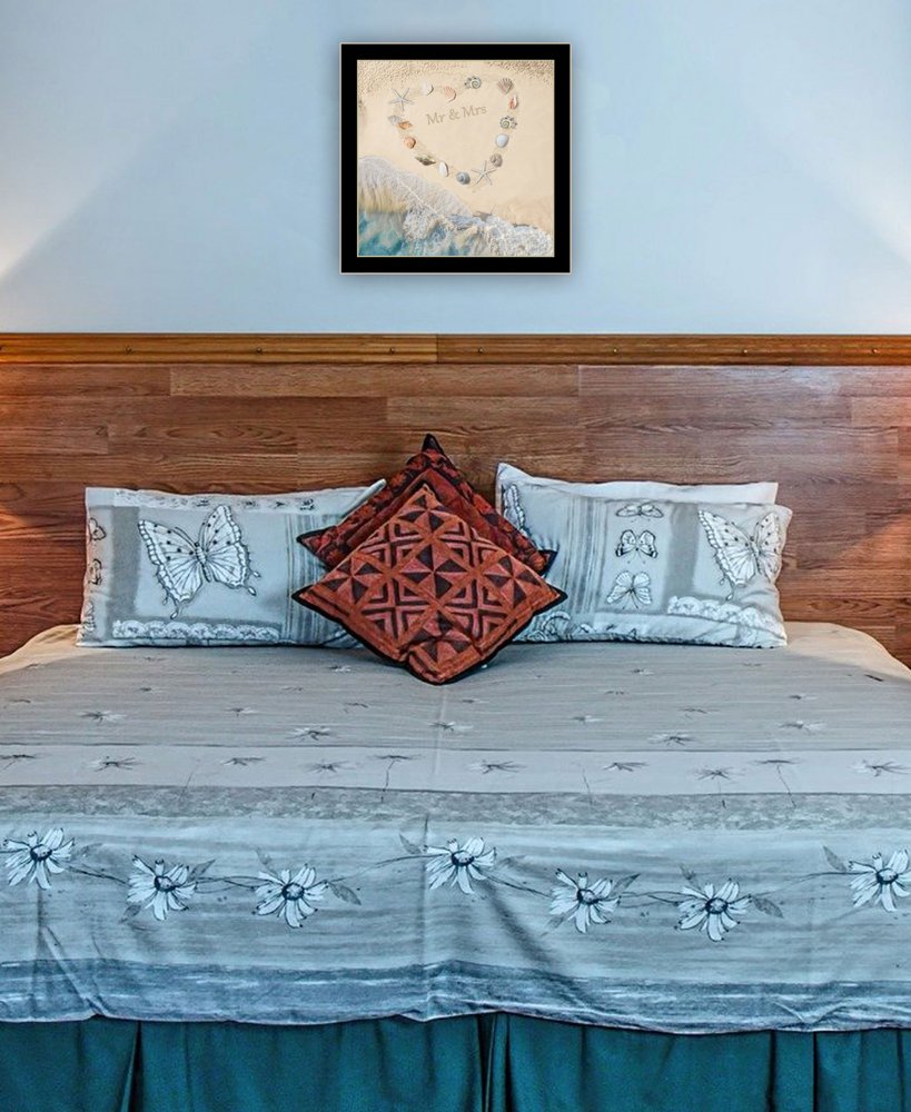 Marriage is a Beach 1 Black Framed Print Wall Art HomeRoots