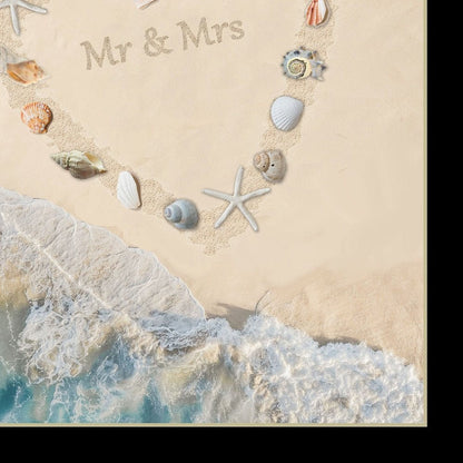 Marriage is a Beach 1 Black Framed Print Wall Art HomeRoots