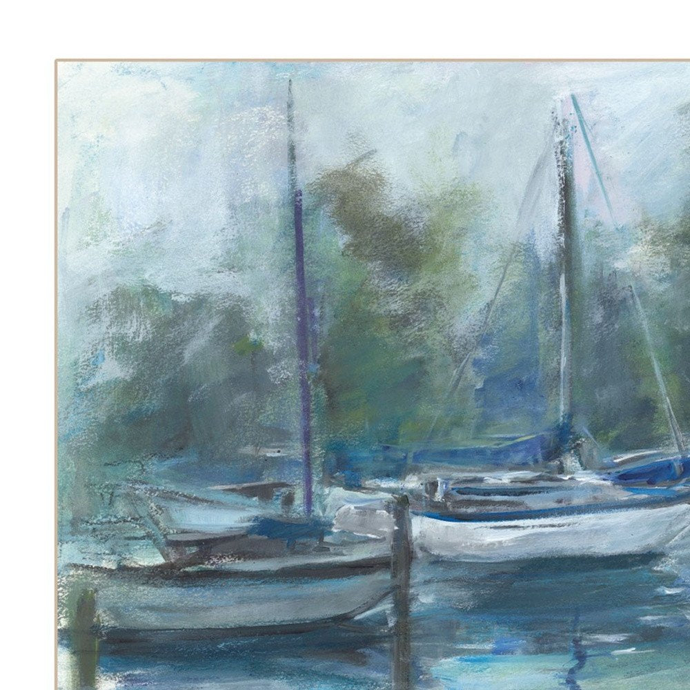 Lagoon 1 White Framed Print Wall Art HomeRoots