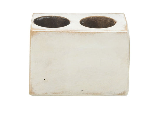 2" Wide Pillar Centerpiece Votive Candle Holder HomeRoots