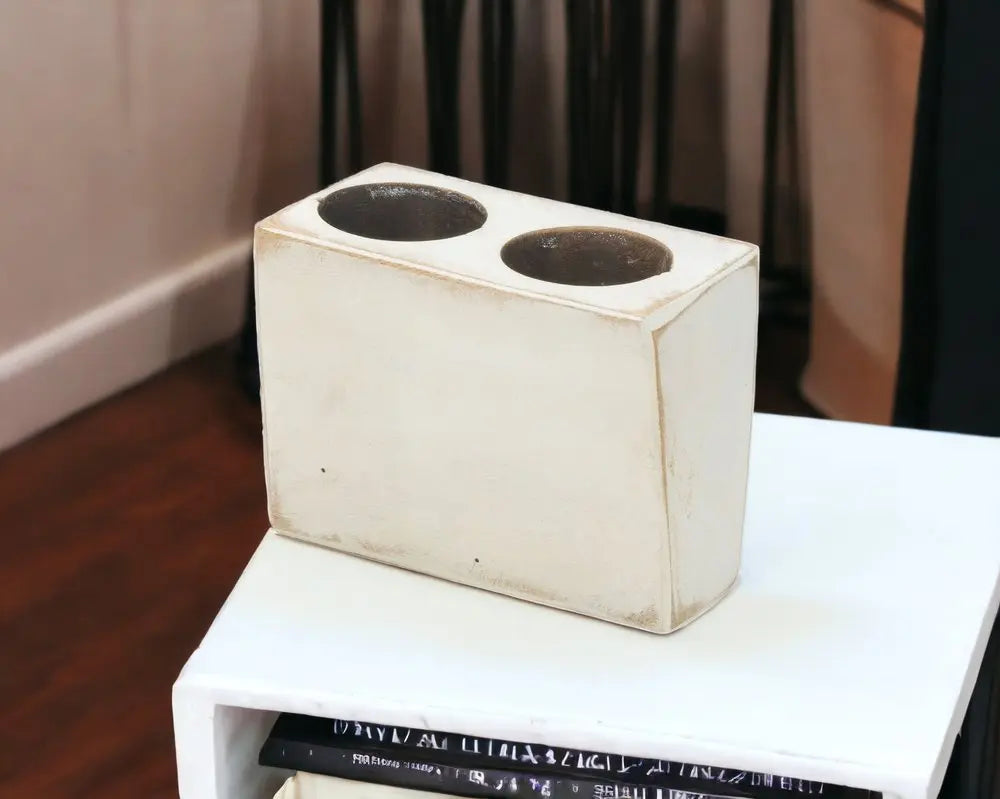 2" Wide Pillar Centerpiece Votive Candle Holder HomeRoots