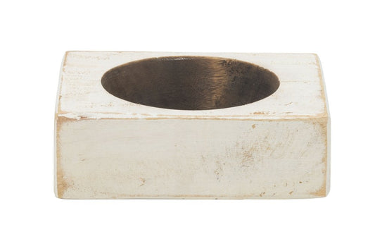 4" Wide Pillar Tabletop Pillar Candle Holder HomeRoots