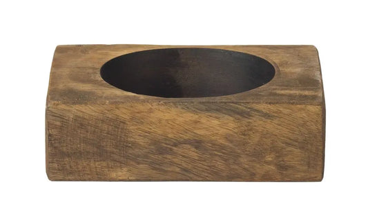 4" Wide Pillar Tabletop Pillar Candle Holder HomeRoots