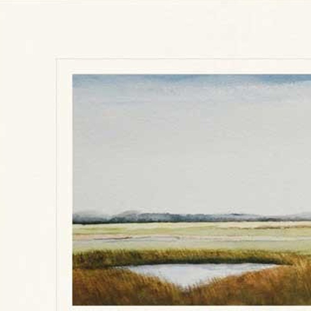 Set Of Two Marshlands II Framed Silver Framed Print Wall Art HomeRoots