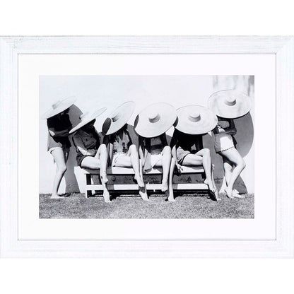 Fill to the Brim Framed Art White Picture Frame Print Wall Art HomeRoots