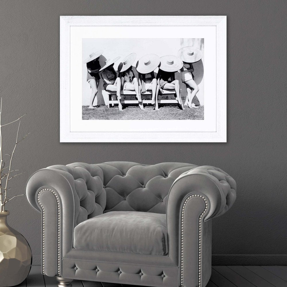 Fill to the Brim Framed Art White Picture Frame Print Wall Art HomeRoots