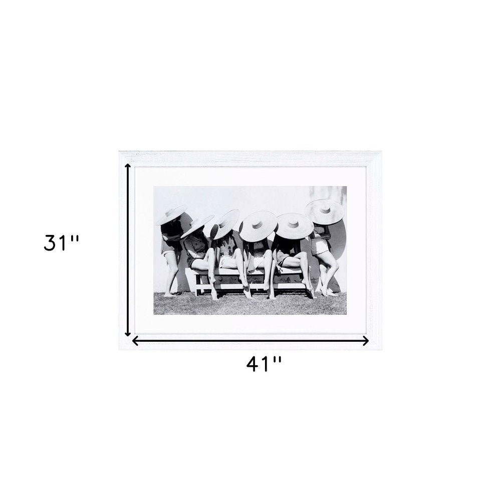 Fill to the Brim Framed Art White Picture Frame Print Wall Art HomeRoots