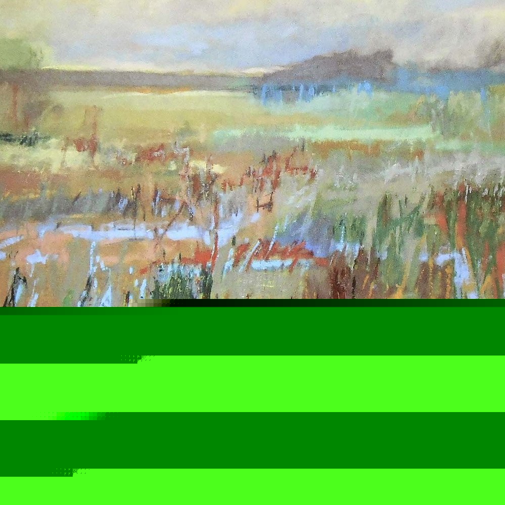 Marsh in May Canvas Silver Floater Frame Print Wall Art HomeRoots