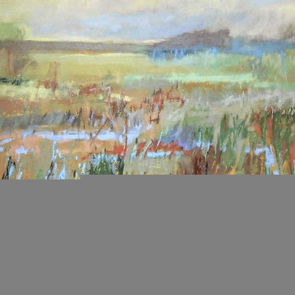 Marsh in May Canvas Silver Floater Frame Print Wall Art HomeRoots