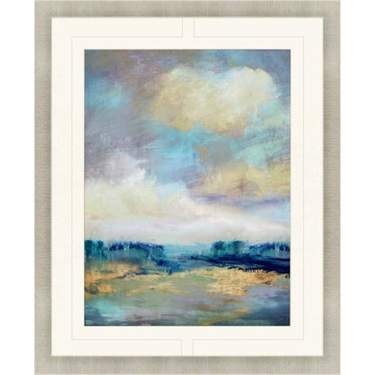 Opaline Framed Art Gold Picture Frame Print Wall Art HomeRoots