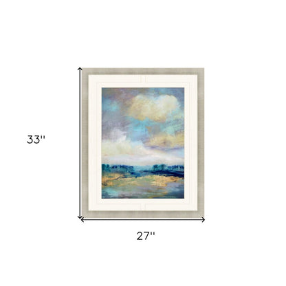 Opaline Framed Art Gold Picture Frame Print Wall Art HomeRoots