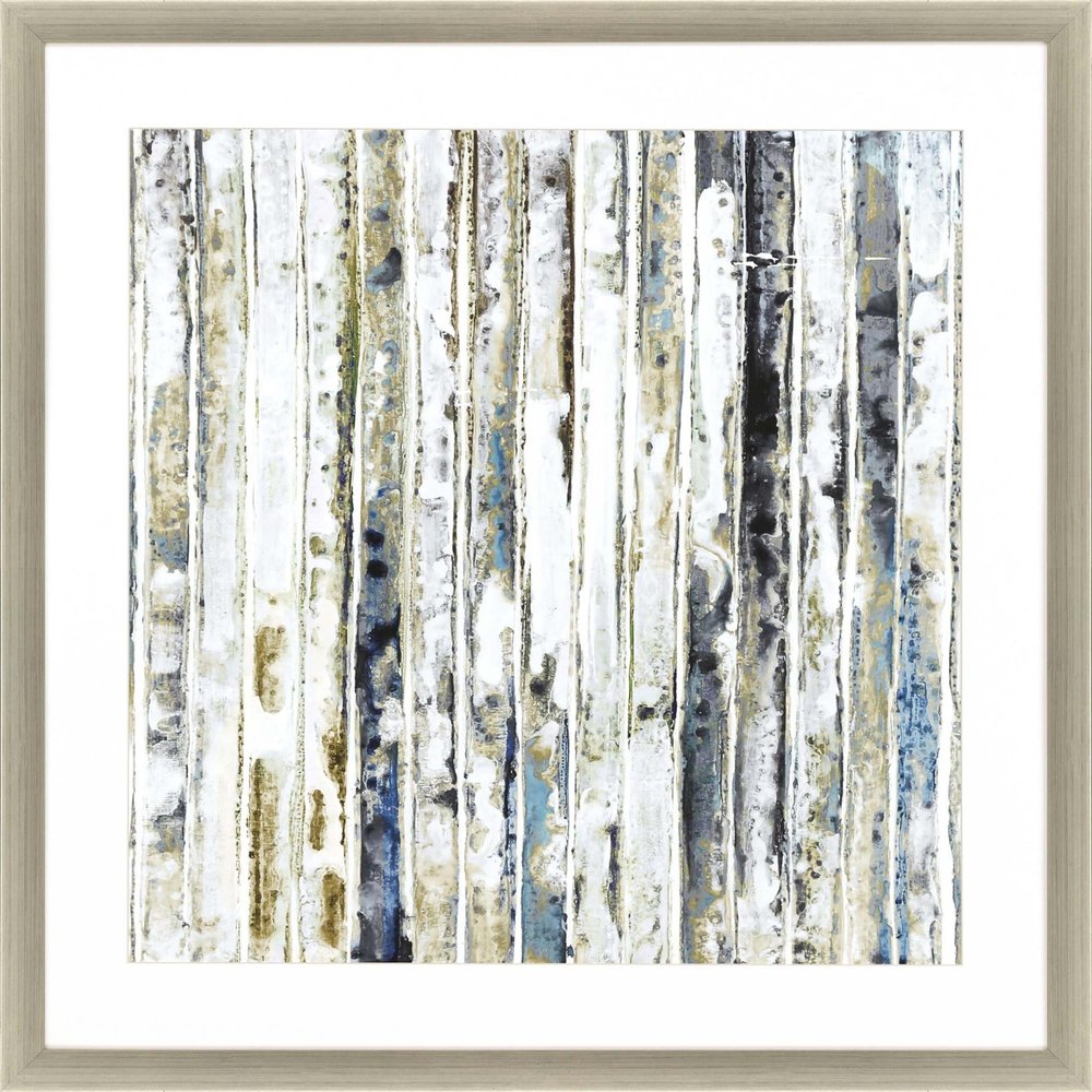 Visionaire 2 Framed Art Silver Picture Frame Print Wall Art HomeRoots