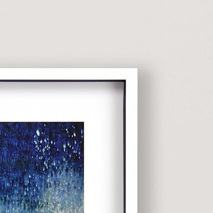 Blue Ocean Splash White Shadowbox Framed Wall Art HomeRoots