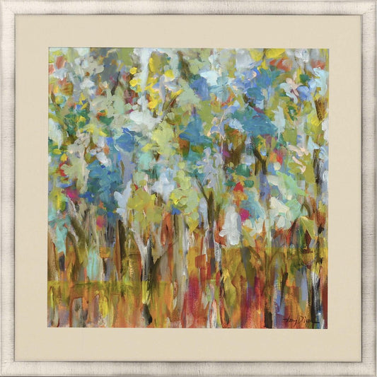 Meditations in Nature Framed Art Gold Picture Frame Print Wall Art HomeRoots