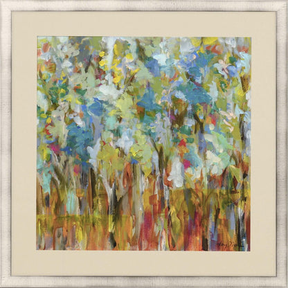 Meditations in Nature Framed Art Gold Picture Frame Print Wall Art HomeRoots