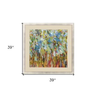 Meditations in Nature Framed Art Gold Picture Frame Print Wall Art HomeRoots