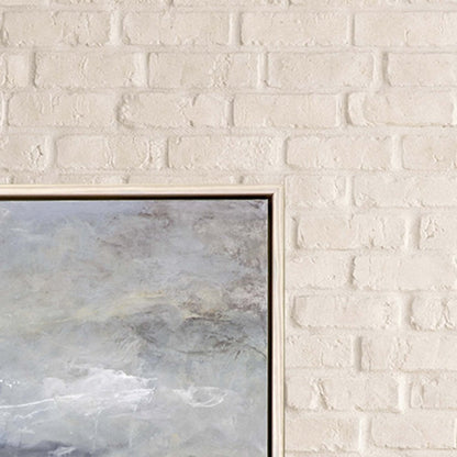 Sea Meets Sky White Floater Frame Print Wall Art HomeRoots