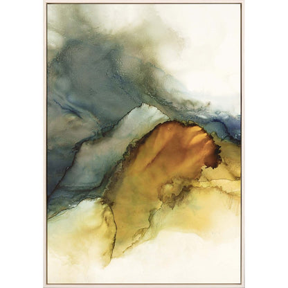 Lambert 1 Canvas White Floater Frame Print Wall Art HomeRoots