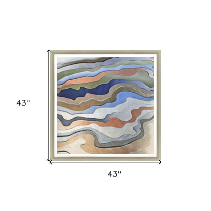 Wake Up Framed Art Silver Picture Frame Print Wall Art HomeRoots