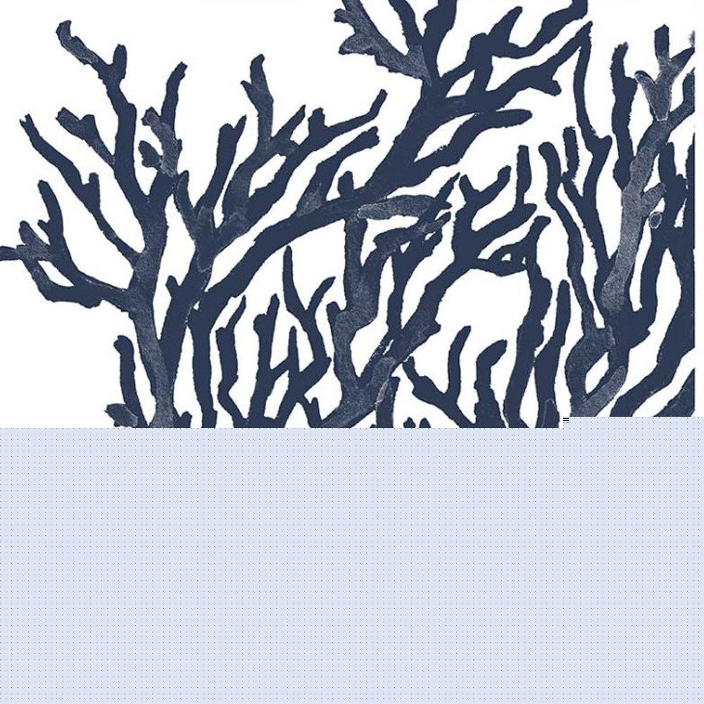 Set Of Two Blue Coral I Silver Framed Print Wall Art HomeRoots