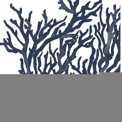 Set Of Two Blue Coral I Silver Framed Print Wall Art HomeRoots
