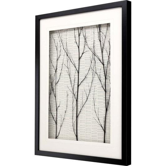 Silent Tree Framed Art Black Picture Frame Print Wall Art HomeRoots