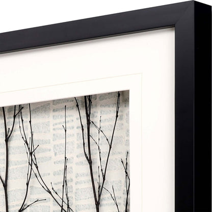Silent Tree Framed Art Black Picture Frame Print Wall Art HomeRoots