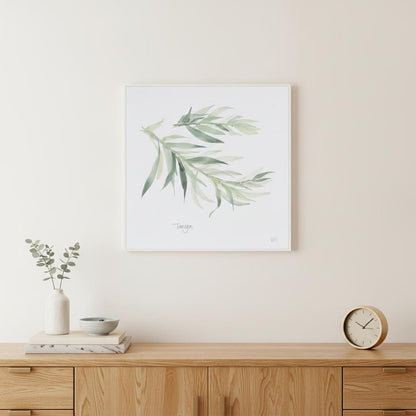 Set Of Four Herbs Gold Framed Print Wall Art HomeRoots