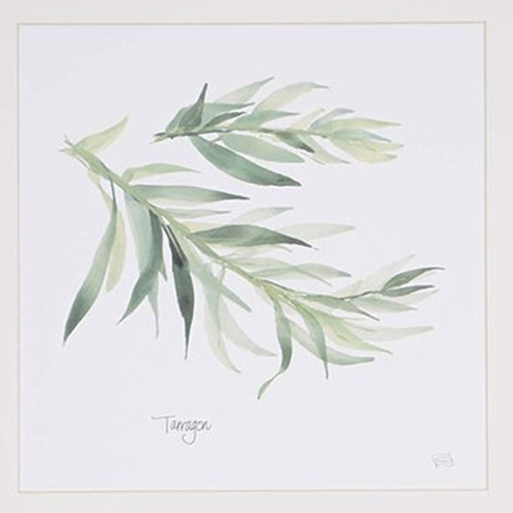 Set Of Four Herbs Gold Framed Print Wall Art HomeRoots