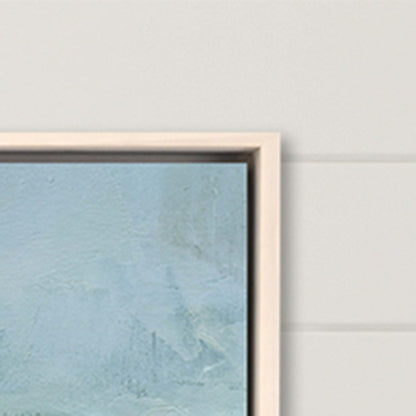 Coastal Sky Canvas White Floater Frame Print Wall Art HomeRoots