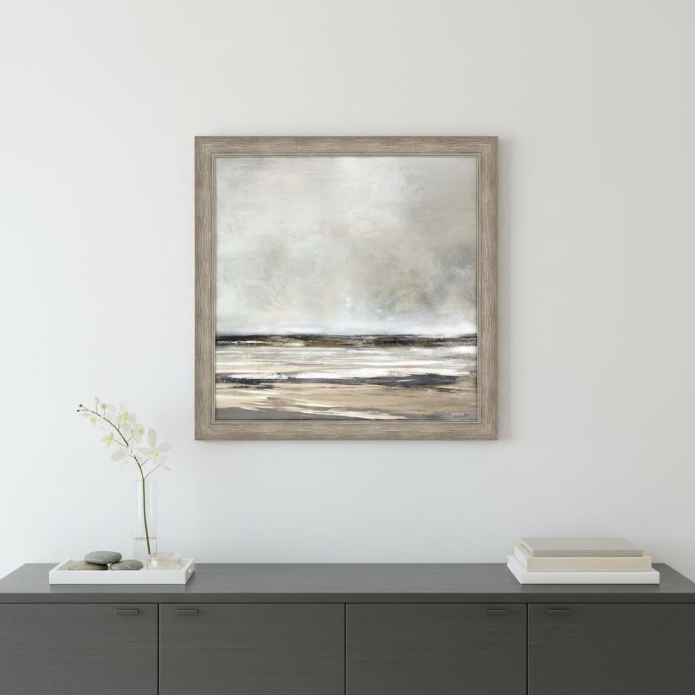 Tywyn Views Silver Framed Print Wall Art HomeRoots