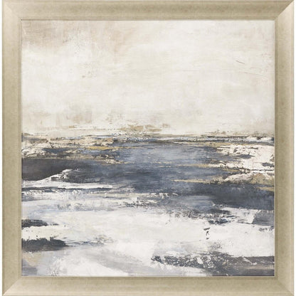 Blue Bay Framed Art Gold Picture Frame Print Wall Art HomeRoots