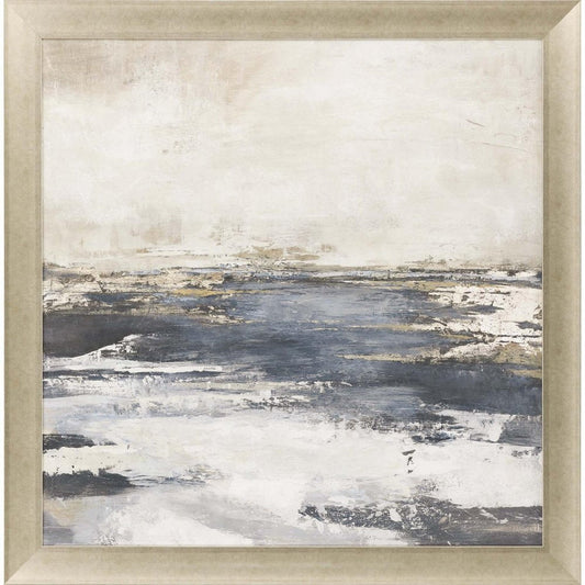 Blue Bay Framed Art Gold Picture Frame Print Wall Art HomeRoots