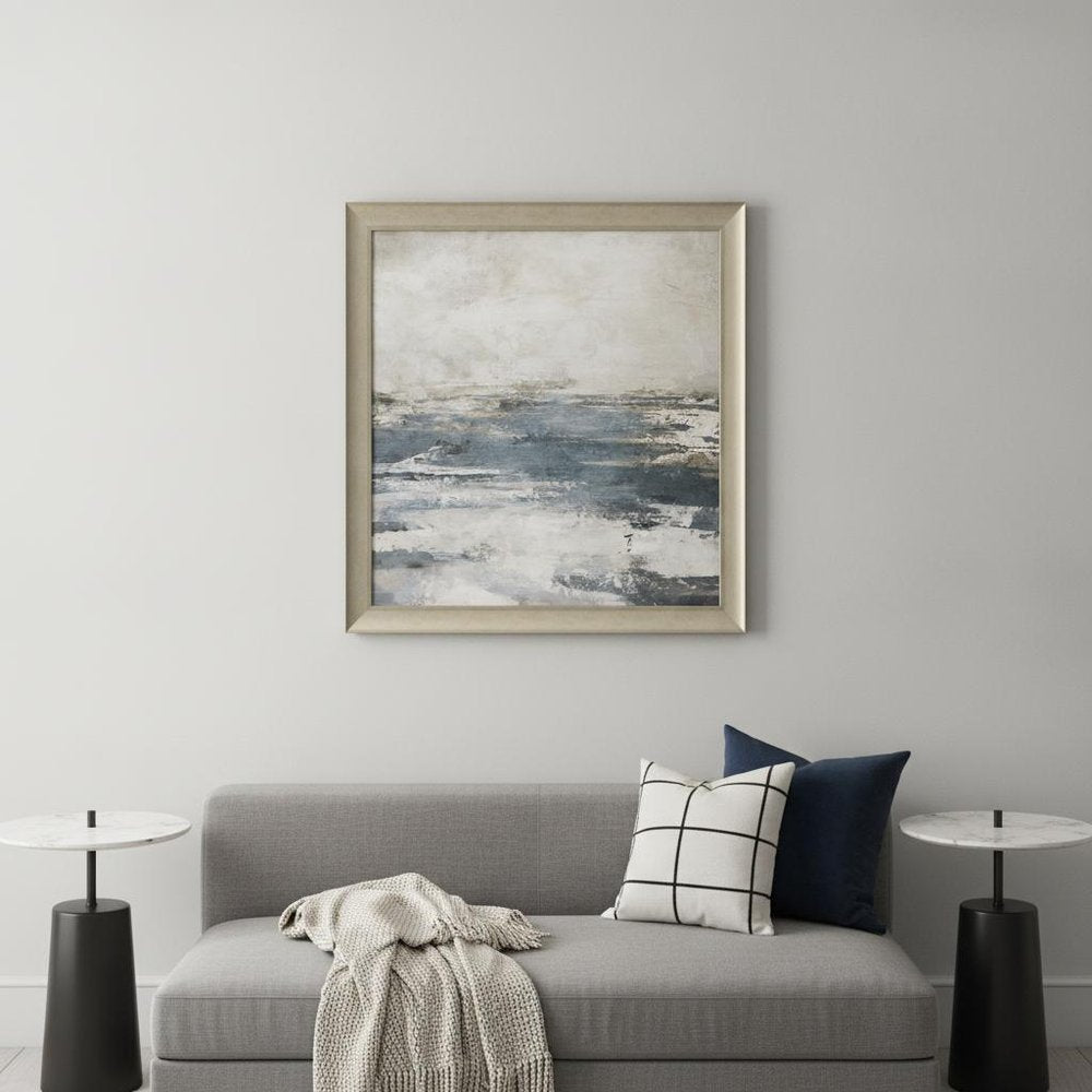 Blue Bay Framed Art Gold Picture Frame Print Wall Art