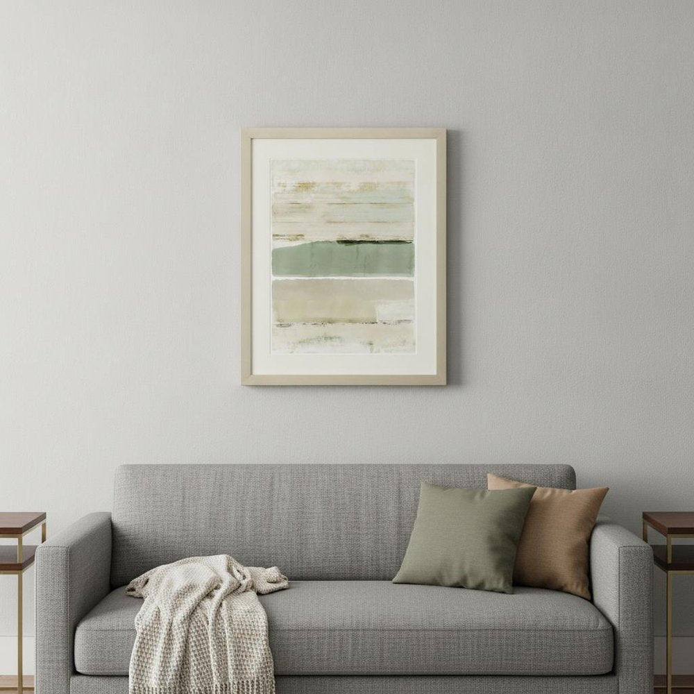 Miles Away II Framed Art Silver Picture Frame Print Wall Art