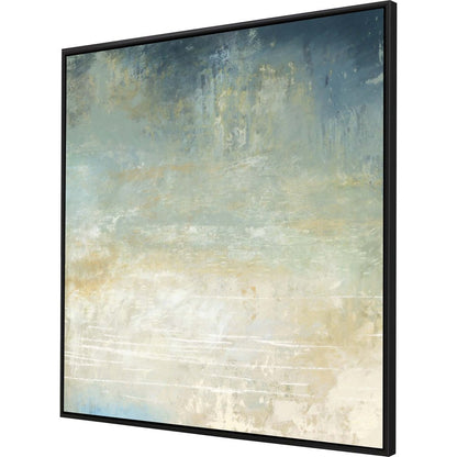 Water Music Canvas Black Floater Frame Print Wall Art HomeRoots