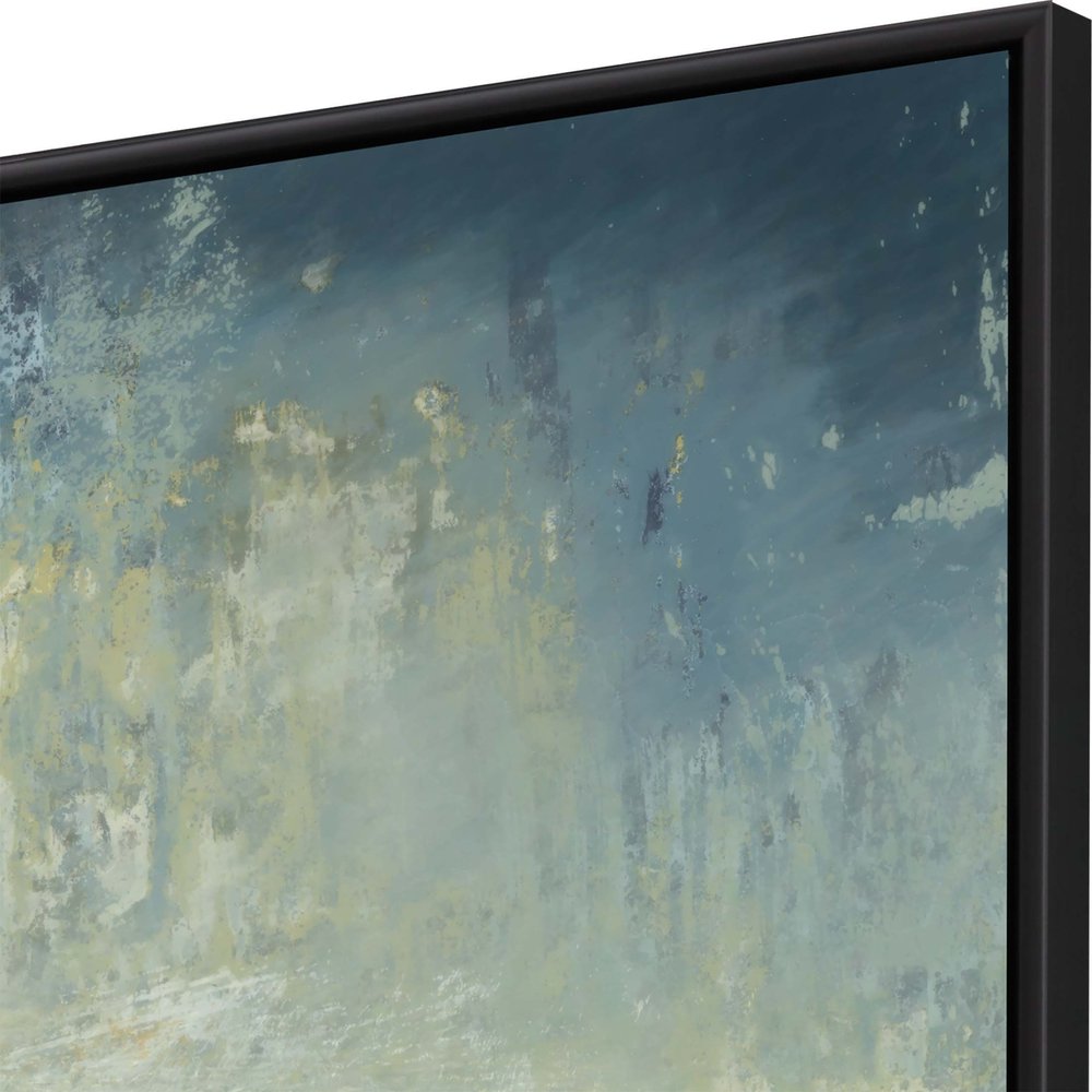 Water Music Canvas Black Floater Frame Print Wall Art HomeRoots