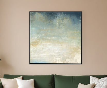 Water Music Canvas Black Floater Frame Print Wall Art HomeRoots
