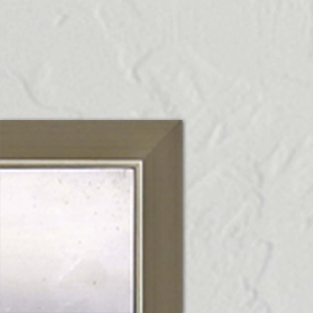 Seaside Silver Framed Print Wall Art