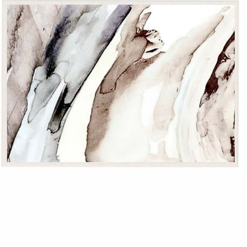Set Of Four Gulf Gold Framed Print Wall Art