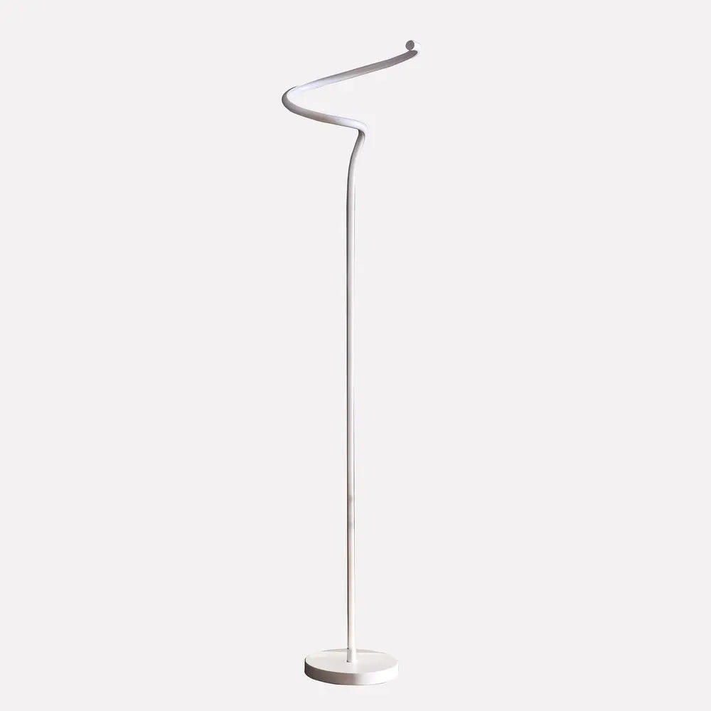 51" White LED Novelty Floor Lamp With White HomeRoots
