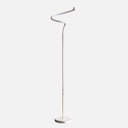 51" White LED Novelty Floor Lamp With White HomeRoots