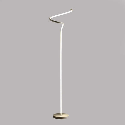 51" White LED Novelty Floor Lamp With White HomeRoots