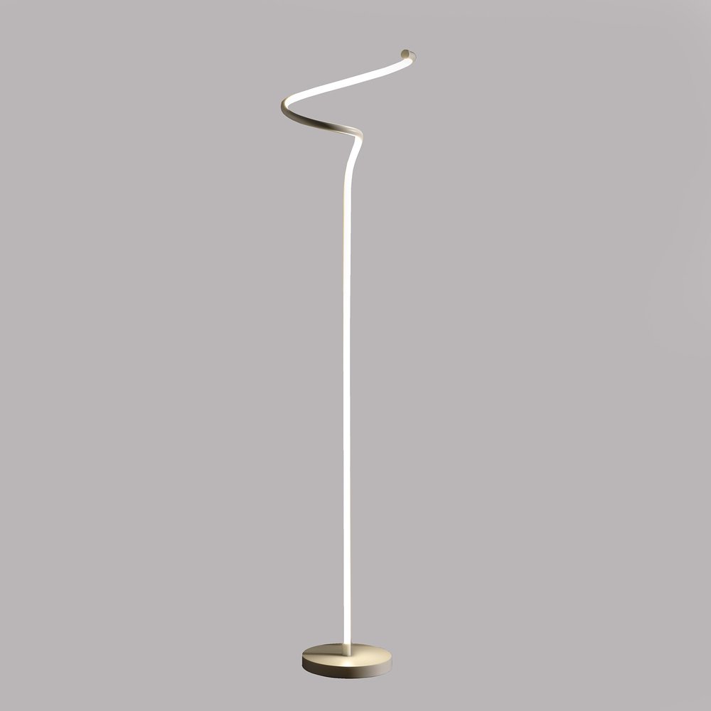 51" White LED Novelty Floor Lamp With White — view 2