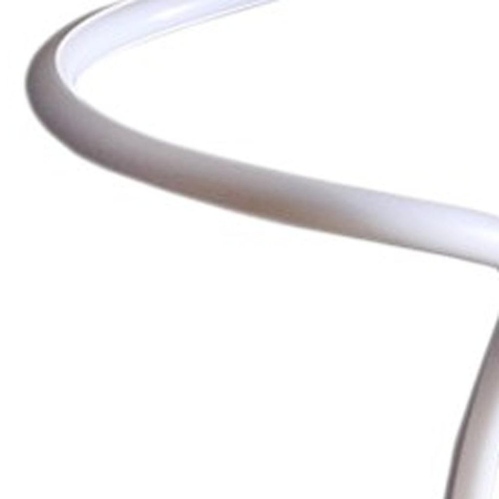 51" White LED Novelty Floor Lamp With White HomeRoots