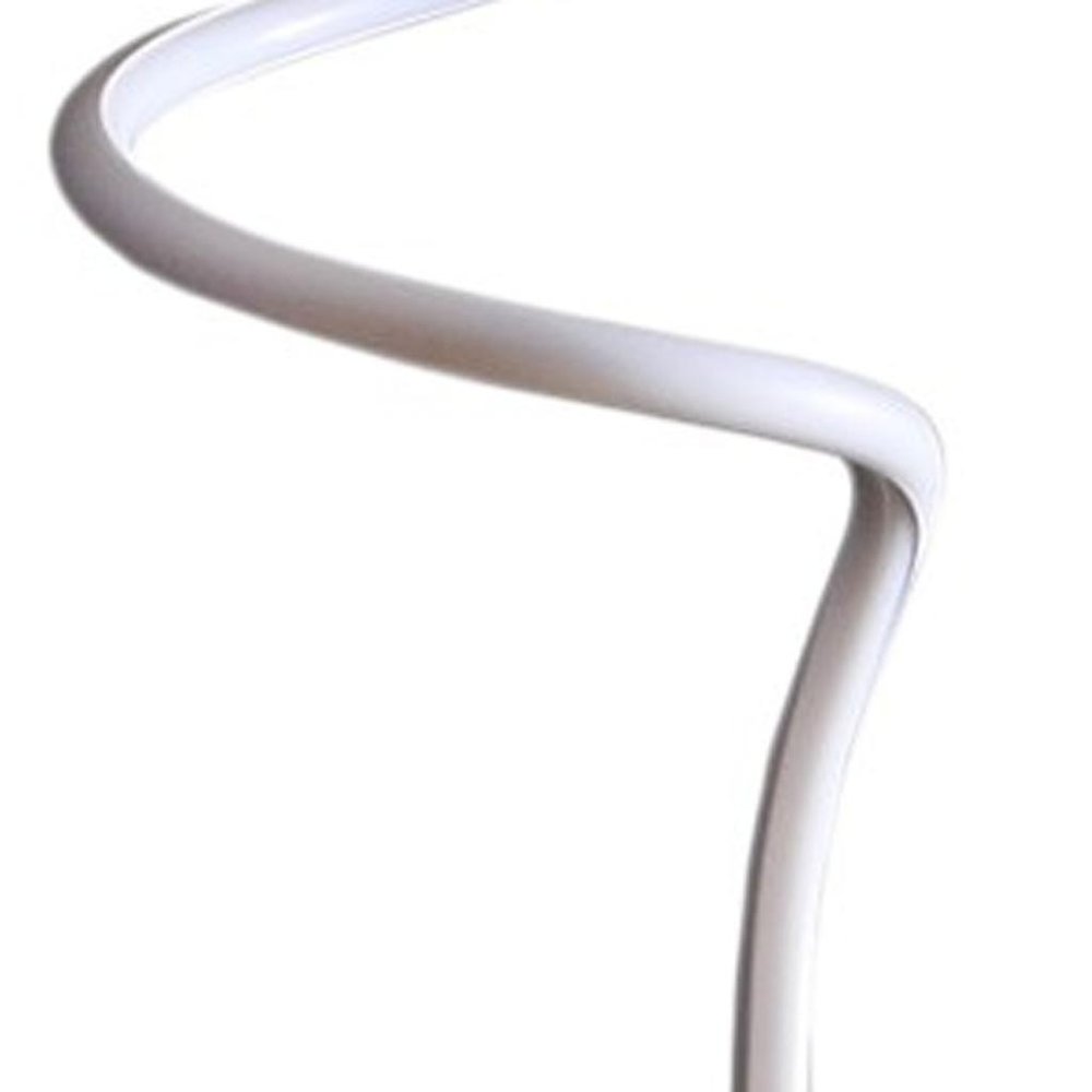 51" White LED Novelty Floor Lamp With White HomeRoots